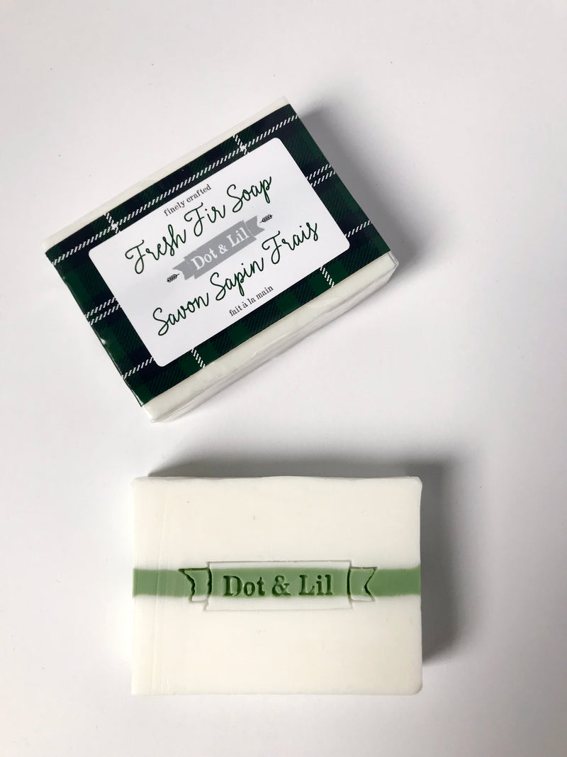 fresh fir soap