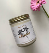 less-than-perfect-wildflower clover candle