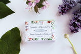 lavender & hibiscus soap